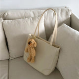 Casual Waterproof Nylon Shoulder Bag for Women Large Capacity Totes