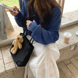 Casual Waterproof Nylon Shoulder Bag for Women Large Capacity Totes