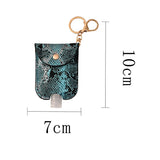 Portable Leopard Print Keychain Hand-Washing Disinfection