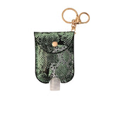 Portable Leopard Print Keychain Hand-Washing Disinfection