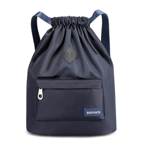 Large Capacity Drawstring Sports Bag Waterproof Backpack