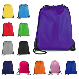 Thicken Drawstring Belt Riding Backpack Gym Drawstring Shoes Bag