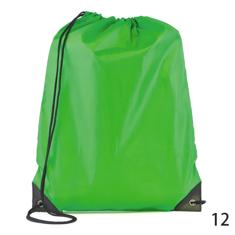 Thicken Drawstring Belt Sports Bag Gym Backpack Waterproof