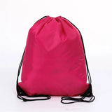 Portable Sports Bag Thicken Drawstring Belt Riding Backpack Gym