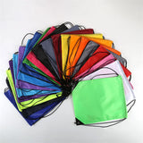 Portable Sports Bag Thicken Drawstring Belt Riding Backpack Gym