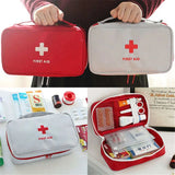Portable Storage Bag First Aid Emergency Medicine Bag Outdoor Pill Survival