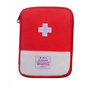 Portable First Aid Storage Bag Outdoor Pill Survival Kit