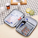 Portable First Aid Storage Bag Outdoor Pill Survival Kit
