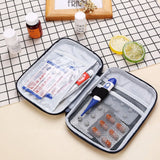 Portable First Aid Bag Emergency Medicine Outdoor Pill Survival