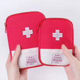Portable Storage Bag First Aid Emergency Medicine Outdoor Pill Survival