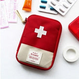 Portable First Aid Storage Bag Outdoor Pill Survival Kit