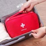 Portable Storage Bag First Aid Emergency Medicine Outdoor Pill Survival