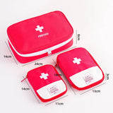 Portable Storage Bag First Aid Emergency Medicine Outdoor Pill Survival