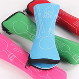 Portable Tableware Bag Cutlery Bag Dinner Set Travel Packaging Storage Box