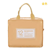 Portable Thermal Lunch Bags Insulated Cooler Tote Picnic Food Container