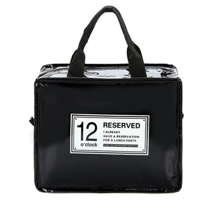 Portable Thermal Lunch Bags Insulated Cooler Tote Picnic Food Container