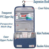 Portable Toilet Bag for Women Men Makeup Bag Necessarie Feminina