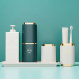 Portable Toothbrush Protector Travel Cup Set Storage Box
