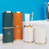 Portable Toothbrush Protector Travel Cup Set Storage Box