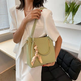 Portable Tote Bucket Bag Autumn Ladies Shoulder Bag