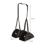 Portable Travel Aviation Seat Foot Pad Adjustable Stand Foot Rest Feet Hammock