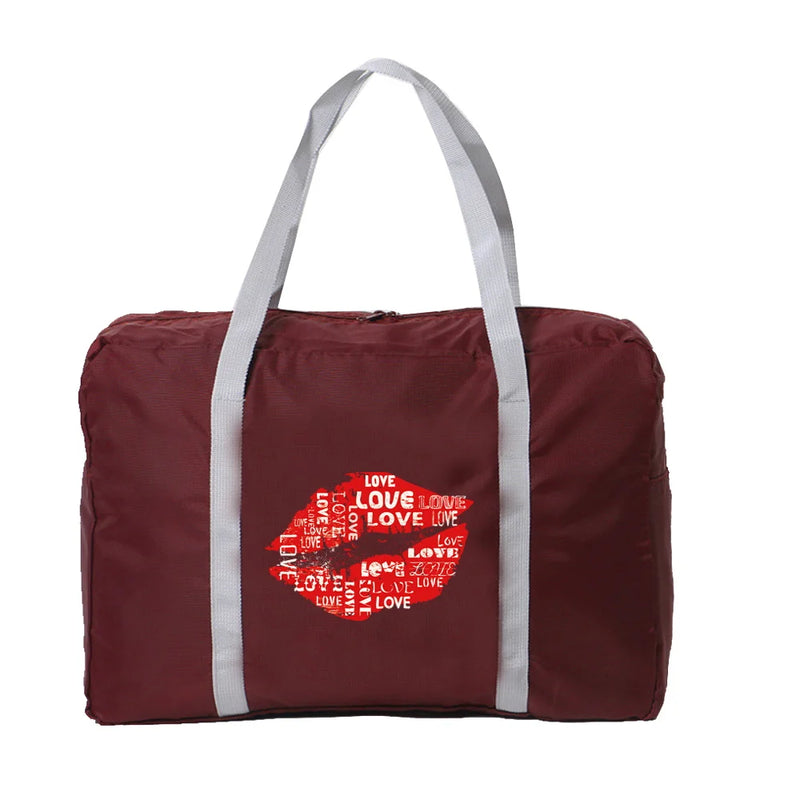 Portable Travel Bag Foldable Unisex Large Capacity Ladies Fitness Yoga Hand Lugg
