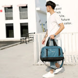 Portable Travel Bag Luggage Bag Shoulder Back Hand-Carrying Dual-Use