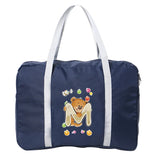 Portable Travel Bag Foldable Organizer Bear Letter Pattern