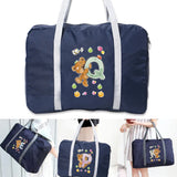 Portable Travel Bag Foldable Organizer Bear Letter Pattern