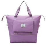 Large Capacity Pink Duffel Bag for Travel and Fitness