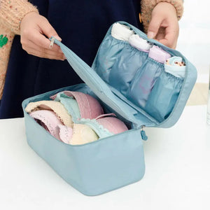 Portable Travel Bra Underwear Organizer Bag