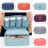 Portable Travel Bra Underwear Organizer Bag