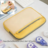 Portable Waterproof Briefcase for Travel, Pens, Notebooks, Office Documents