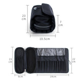 Portable Travel Makeup Brush Storage Bag Waterproof Cosmetic Case Organizer