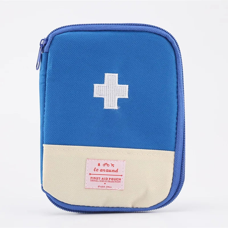 Portable Travel Pill Pouch Mini Empty First Aid Kit Home Neceser
