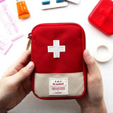 Portable Travel Pill Pouch Mini Empty First Aid Kit Home Neceser
