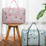 Portable Travel Sport Folding Waterproof Zipper Luggage Bag Tote Storage Pouch