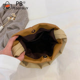 Travel PU Leather Checkered Handbag
