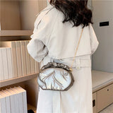 Portable Travel Women Padded Nylon Top-handle Shoulder Bag
