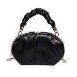 Portable Travel Women Padded Nylon Top-handle Shoulder Bag