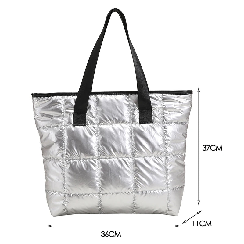 Portable Women's Nylon Shoulder Bag