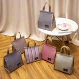 Portable Waterproof Lunch Bags Food Thermal Pouch Picnic Fruit Dessert Storage
