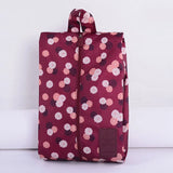 Portable Waterproof Travel Shoe Bag Nylon Storage Organizer Zipper Tote