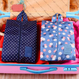Portable Waterproof Travel Shoe Bag Nylon Storage Organizer Zipper Tote