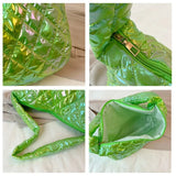 Women Cotton Padded Handbag Travel Shoulder Bag