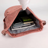 Portable Women Drawstring Backpack Lightweight Waterproof Daypack