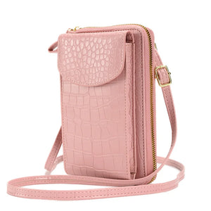 Portable Women Shoulder Bags Mobile Phone Small Objects Storage Pouch Travel