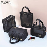 Portable Women Travel Toiletry Bag Makeup Storage Case Zipper Cosmetic Pouch