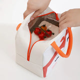 Portable Women's Lunch Box Bag Thermal Insulated Picnic Bento Bags