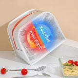 Portable Women's Lunch Box Bag Thermal Insulated Picnic Bento Bags